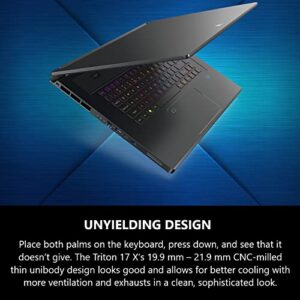 Acer Predator Triton 17 X Gaming/Creator Laptop | 13th Gen Intel i9-13900HX | NVIDIA GeForce RTX 4090 | 17" WQXGA 250Hz G-SYNC Display | 64GB DDR5 | 2TB PCIe Gen 4 SSD | Killer WiFi 6E | PTX17-71-99W5