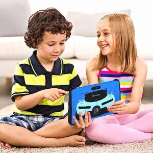 Kids Tablet 10 inch Android Tablet for Kids Learning Tablet with WiFi Dual Camera Children's Tablet for Toddlers 32GB with Parental Control Shockproof Case Netflix YouTube for Boys Girls (Blue)
