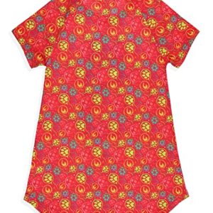 INTIMO Miraculous: Tales of Ladybug & Cat Noir Girls' Nightgown Sleep Pajama Shirt (10/12)