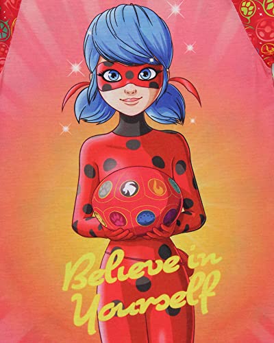 INTIMO Miraculous: Tales of Ladybug & Cat Noir Girls' Nightgown Sleep Pajama Shirt (10/12)