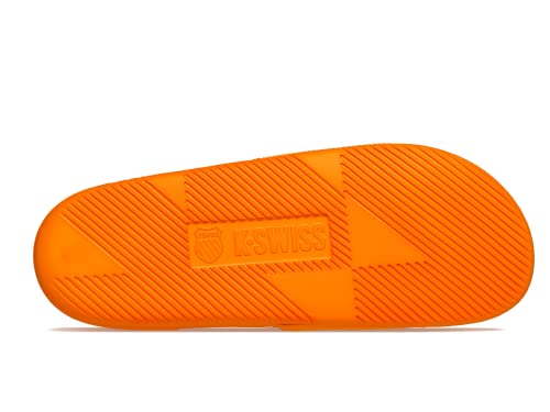 K-Swiss X McLaren Formula 1 Team - Men's Slide Sandal, Papaya, 12 M