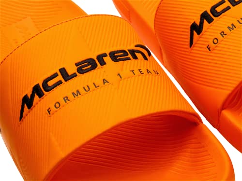 K-Swiss X McLaren Formula 1 Team - Men's Slide Sandal, Papaya, 12 M
