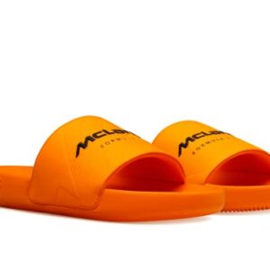 K-Swiss X McLaren Formula 1 Team - Men's Slide Sandal, Papaya, 12 M