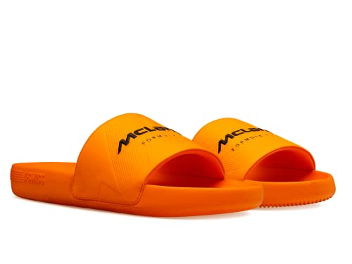 K-Swiss X McLaren Formula 1 Team - Men's Slide Sandal, Papaya, 12 M