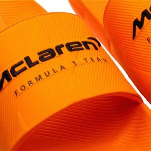 K-Swiss X McLaren Formula 1 Team - Men's Slide Sandal, Papaya, 14 M