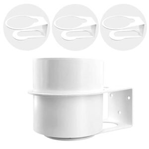 tp-link deco x55 wall mount bracket ，3-pack sturdy metal made mount stand holder compatible with tp-link x55 wifi 6 mesh wifi system (white)