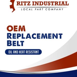 RITZ INDUSTRIAL Hiniker (Fox Brady) (Koehring) OEM Replacement Belt. Replace 5M4B2B (5/8x94) B91