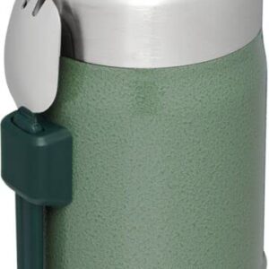 Stanley Classic Legendary Classic Food Jar + Spork 14oz Hammertone Green