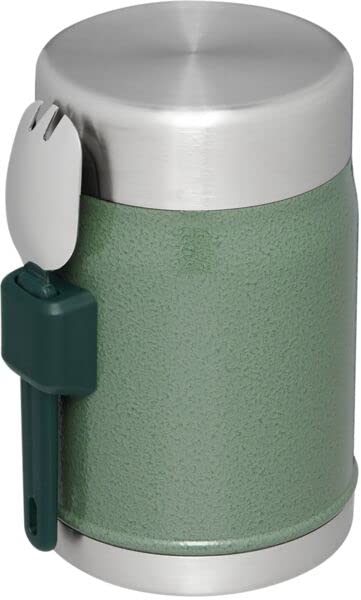 Stanley Classic Legendary Classic Food Jar + Spork 14oz Hammertone Green