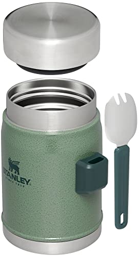 Stanley Classic Legendary Classic Food Jar + Spork 14oz Hammertone Green