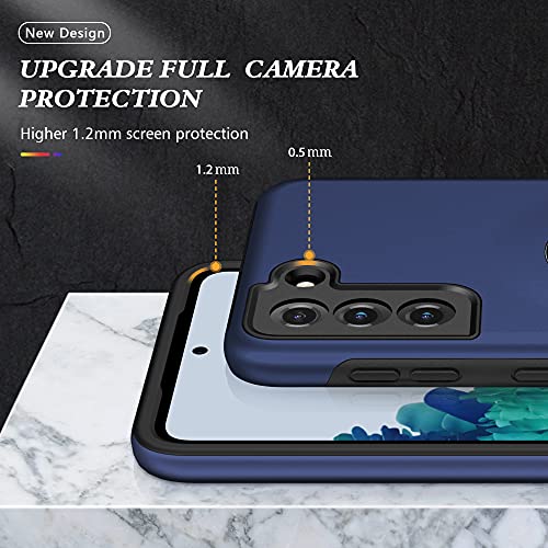 Galaxy S22 Plus Case for Samsung Galaxy S22 Plus Case Military Grade Shockproof Built-in Ring Holder Kickstand Car Mount Armor Heavy Duty Protective Case for Galaxy S22+ Plus Phone Case (Purple)