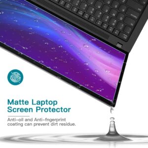 2 Pack 17 Inch Anti Blue Light Screen Protector for Dell XPS 17/Dell Precision 17", Reduce Eye Strain Anti Glare Blue Light Blocking Screen Protector for 17’’ with 16:10 Resolution Laptop