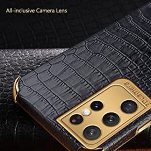 Alligator Pattern Back Ring Holder Phone case car Magnetic Four Corner Shockproof for Samsung Galaxy A71 A72 A82 A21S A02S A12 A52 A51 A32 A42 A50S A22 5G 4G Soft Back Cover(White,Samsung A71 4G)