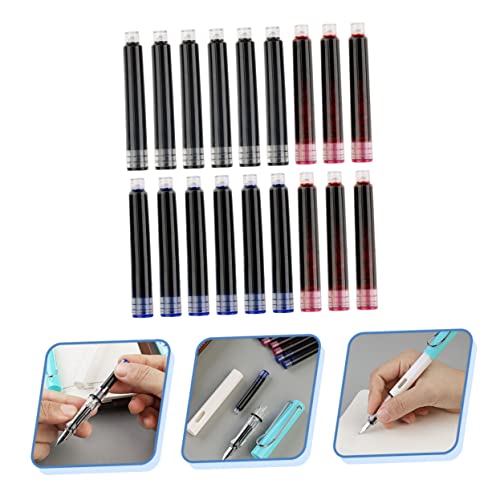 FAVOMOTO 300 Pcs Pen Ink Pen Tool Fountain Pen Converter Office Supplies Set Calligraphy Pen Cartridges Fountain Pen Ink Absorber Fountain Pen Accessories Plastic Fountain Pens Refills