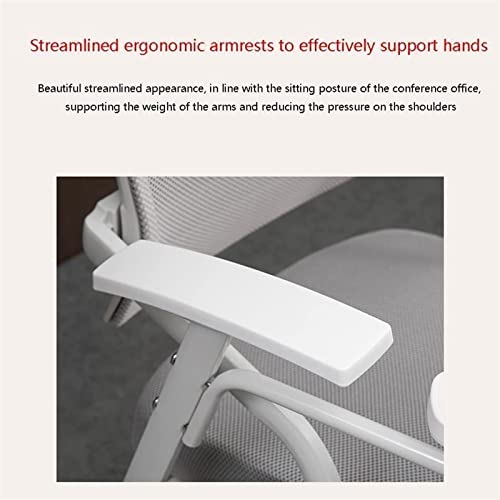 WHLONG Folding Chair Training Chair with Table Board Foldable Conference Chair with Writing Board Office All-in-One Chair Outdoor/Indoor