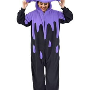 XIGUAGUO Adult Cartoon Mushroom Onesie Costume Animal Cosplay Christmas Homewear Pajamas Sleepwear for Women and Men