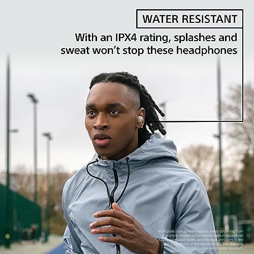 Sony WF-1000XM5 The Best Truly Wireless Bluetooth Noise Canceling Earbuds Headphones with Alexa Built in, Black