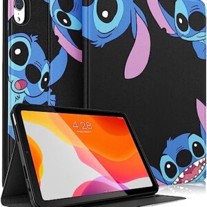 Trendy Fan for iPad Mini 6 Case 8.3 Inch 2021 for Kids Girls Teen Boys Women Folio Smart Cute Cartoon Character Kawaii Design Aesthetic Cool Cover for Apple iPad Mini 6th Generation A2567 A2568, Stit