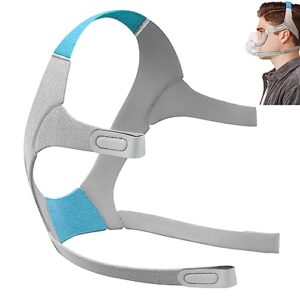 f20 headgear for airfit f20 / airtouch f20 cpap headgear strap, unisex soft comfortable cpap mask strap, cpap supplies durable replacement headgear head strap - small & medium face (headgear only)