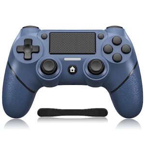 ps-4 controller dual-shock 4 wireless compatible for ps-4/pro/slim/wireless play-station 4 controller with paddles ps-4 remote controller for pc 6-axis motion sensor turbo，1000mah