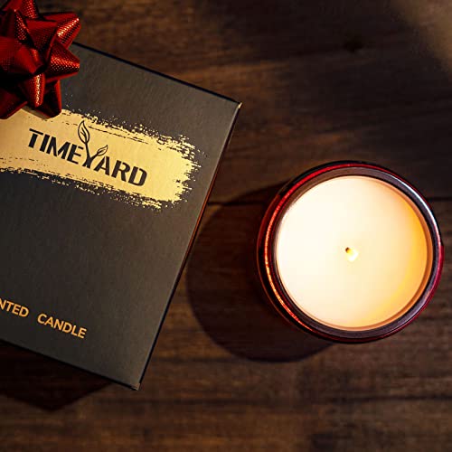 TIMEYARD Lavender Scented Candle Gifts for Women, Sending You A Big Hug, Jar Candles for Best Friend, Friendship Gifts for Women Men, Mothers Day, Soy Candles with 1 Cotton Wick, 45H Burn Time, 7oz