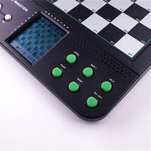 THPT Smart Chess,Chess Set Board Electronic Chessboard,Portable Board Games Computer Chess Practice Tactics for Kids Adults Board Games