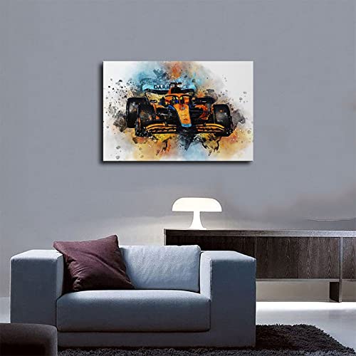 ERWYN Mclaren poster Formular One Poster F1 Walls Canvas Car Posters ...