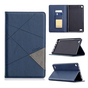 tablet pc case bag sleeves premium pu leather case compatible with kindle fire 7 case 2019/2017/2015 (9th/7th/5th generation),smart magnetic flip fold stand case with card slot/auto sleep wake protect