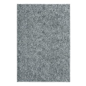 JOLENE.K 8' x 10' Shag Area Rug Indoor Modern Plush Area Rug Non-Shedding Non-Slip Large Area Rug Thick Area Rug for Living Room Bedroom, Grey, 8' x 10'