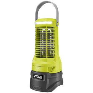 ryobi one+ 18-volt cordless bug zapper with 2.0 ah battery and charger