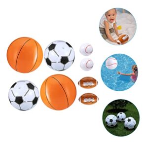 BESPORTBLE Beach Ball Set Bulk Kids Toys Toddler Toy Baseball for Kids Basketball Beach Toys Sports Party Decoration Basketball Beach Balls Beach Decorations Water Sports Balls Expand 32 Pcs