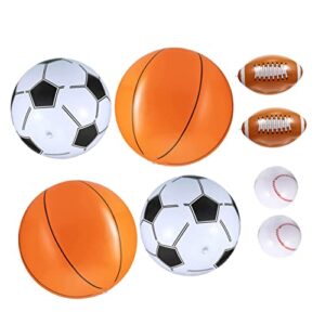 BESPORTBLE Beach Ball Set Bulk Kids Toys Toddler Toy Baseball for Kids Basketball Beach Toys Sports Party Decoration Basketball Beach Balls Beach Decorations Water Sports Balls Expand 32 Pcs