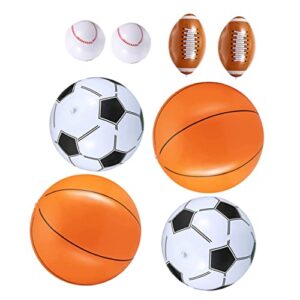 BESPORTBLE Beach Ball Set Bulk Kids Toys Toddler Toy Baseball for Kids Basketball Beach Toys Sports Party Decoration Basketball Beach Balls Beach Decorations Water Sports Balls Expand 32 Pcs