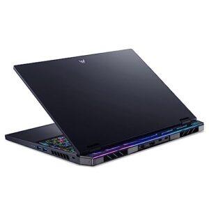 Acer Predator Helios 16 PH16-71-948L 16" WQXGA 240Hz Gaming Notebook Computer, Intel Core i9-13900HX 2.2GHz, 32GB RAM, 1TB SSD, NVIDIA GeForce RTX 4080 12GB, Windows 11 Home, Black