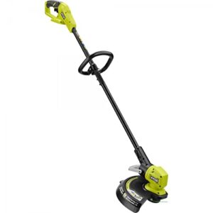 RYOBI ONE+ 18V Cordless 13 in. String Trimmer/Edger and Blower with 4.0 Ah Battery and Charger