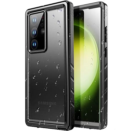 SPORTLINK for Samsung Galaxy S23 Ultra Case Waterproof - Built in Lens & Screen Protector[IP68 Underwater][6.6FT Military Dropproof][Dustproof] Full Body Shockproof Case for Galaxy S23 Ultra 6.8’’