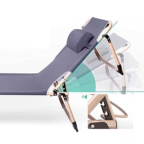 ACXXEL Zero Gravity Chairs, Foldable Steel Portable Lounge Chair Bed Lounge Chair Recliner Indoor Outdoor Patio Office Desk.