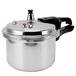 serlium small pressure cooker, 3 liter aluminum alloy pressure cooker 18cm/7inch bottom 3l mini pressure cooker for gas stove induction cooker