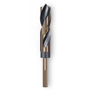 LEPEVNEY 16mm Reduced Shank Twist Drill Bit with 10mm Shank for Stainless Steel Aluminum Alloy Metal Copper Plastic Wood, Made of High Speed Steel 4341, Ideal for Drilling Steel Plate