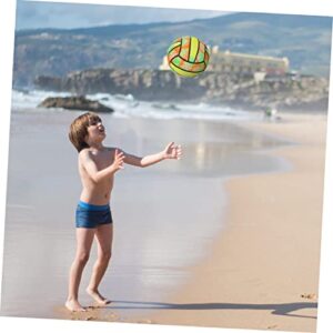 NOLITOY 3pcs The Ball Kids Sports Plastic Swimming Pool Kids for Girls Beach Sand Balls Swimming Pool Inflatable Water Ball Inflatable Volleyball Summer Beach Volleyball Boy