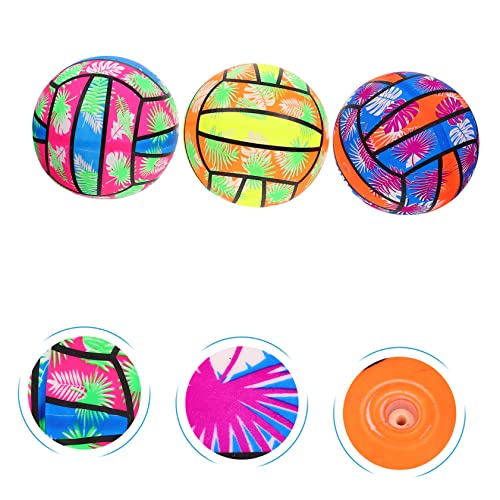 NOLITOY 3pcs The Ball Kids Sports Plastic Swimming Pool Kids for Girls Beach Sand Balls Swimming Pool Inflatable Water Ball Inflatable Volleyball Summer Beach Volleyball Boy