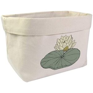 azeeda large 'lilly pad' canvas organiser/storage bag (or00024813)