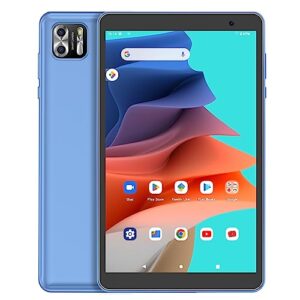 newision 8 inch tablet,android 13 tablet 8gb(4+4expand) ram 64gb rom,1tb expand computer tablet pc 1280x800 hd ips screen 5000mah battery,dual camera, wifi,type c,tableta (blue)