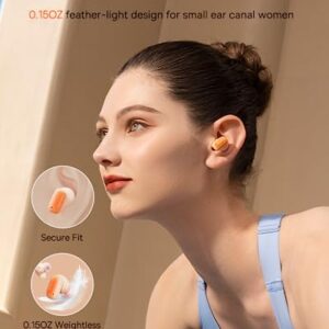 Baseus Hybrid Active Noise Cancelling Wireless Earbuds for Women - 3D Spatial Audio Bluetooth 5.3 Earbuds App Customized Upto 90% Noise Cancelling Lightweight Ear Buds for iPhone, Android (AirNora 2)