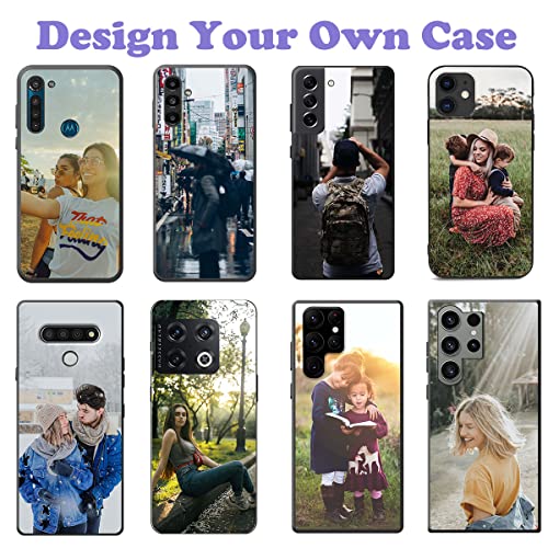 GSDMFUNNY Personalized Custom Picture Photo Text Phone Case for LG V60 ThinQ 5G Compatible with LG V60 ThinQ 5G Black TPU and Hard PC Protective Phone Case Gifts