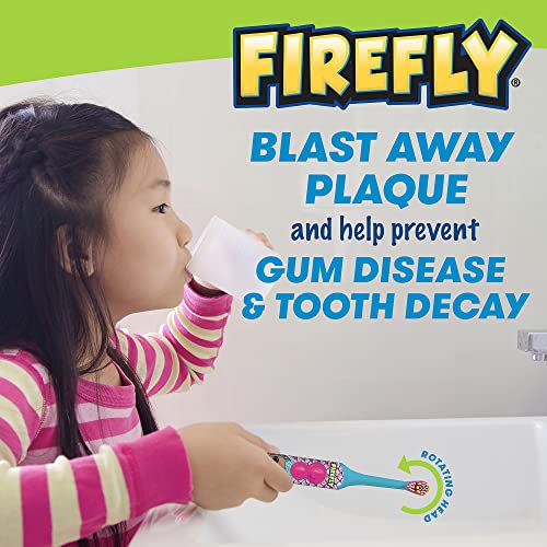 FIREFLY Clean N' Protect, L.O.L. Surprise! Toothbrush with hygienic Character Cover, Soft Bristles, Anti-Slip Grip Handle, Battery Included, Ages 3+, 1 Count