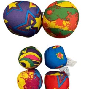 Lunch Money Set of 6 Splash-N-Swim Water Balls - Great Pool, Waterpark, Camp or Beach Item - 2 Large Balls and 4 Mini Balls