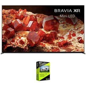 sony xr75x93l bravia xr 75 inch class x93l mini led 4k hdr google tv bundle with premium 4 yr cps enhanced protection pack (2023 model)