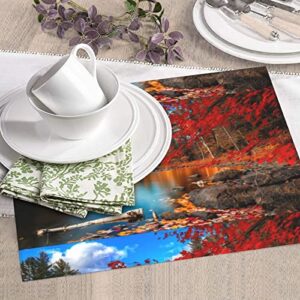 killarney national park Printed Drying Mat For Kitchen Ultra Absorbent Microfiber Dishes Drainer Mats Non-Slip Silicone Quick Dry Pad - 18 X 16inch