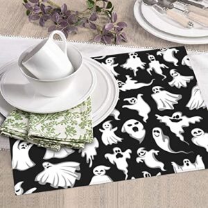 Halloween Goth Printed Drying Mat For Kitchen Ultra Absorbent Microfiber Dishes Drainer Mats Non-Slip Silicone Quick Dry Pad - 18 X 16inch